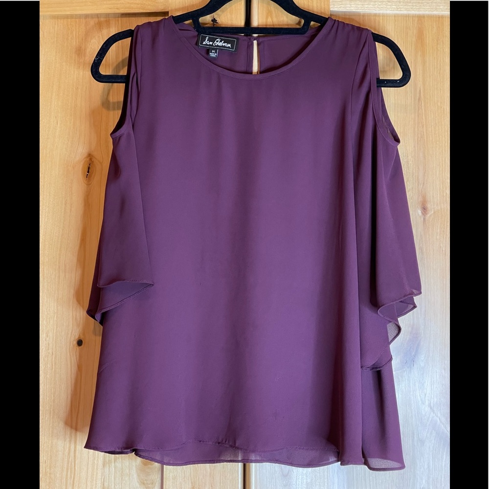 Sam Edelman peep shoulder blouse